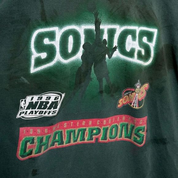 VTG 1996 Sonics Shirt XXL - Picture 2 of 6
